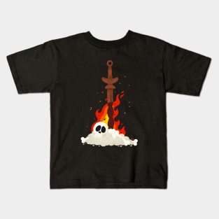 Bonfire Lit Kids T-Shirt